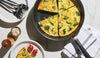 Egg Frittata with Roasted Broccoli and Aged White Cheddar