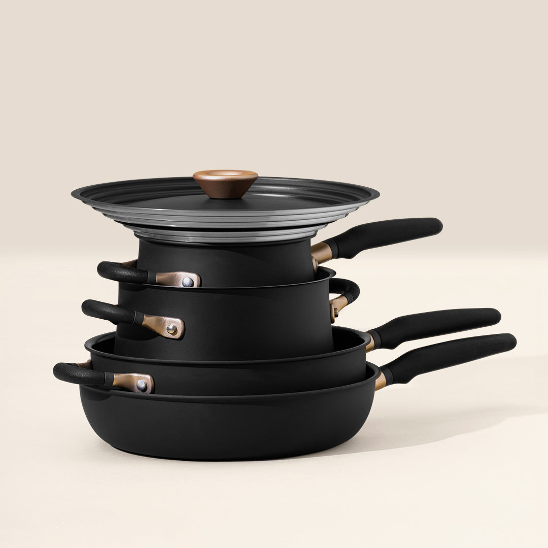 Essential Cookware Set Meyer Cookware - Accent 6 Pc Essential Cookware Set